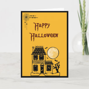 Glückliches Halloween! Karte