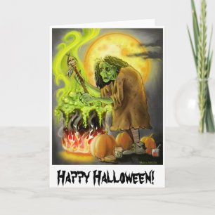 Glückliches Halloween! Karte