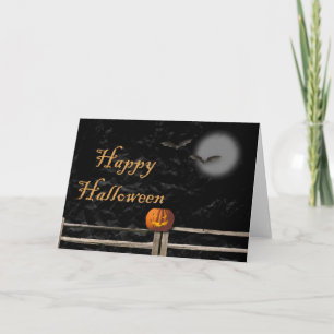 Glückliches Halloween Karte