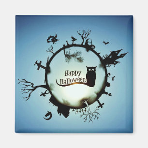 GLÜCKLICHES HALLOWEEN! MAGNET