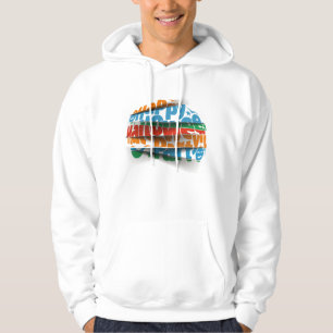 Glückliches Halloween-Party für Männerkostüm Hoodie