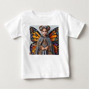 Glückliches Halloween Schmetterlingskostüm Baby Fe T-shirt