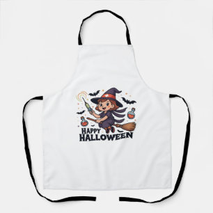 Glückliches Halloween-Shirt - Spooky Niedlich Medi Schürze