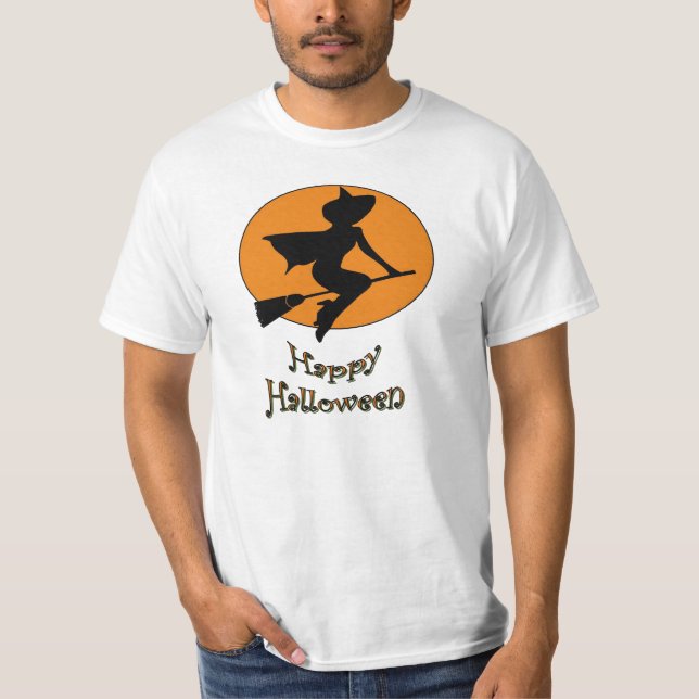 Glückliches Halloween T-Shirt (Vorderseite)