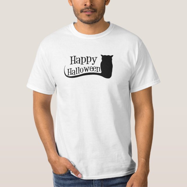 Glückliches Halloween T-Shirt (Vorderseite)