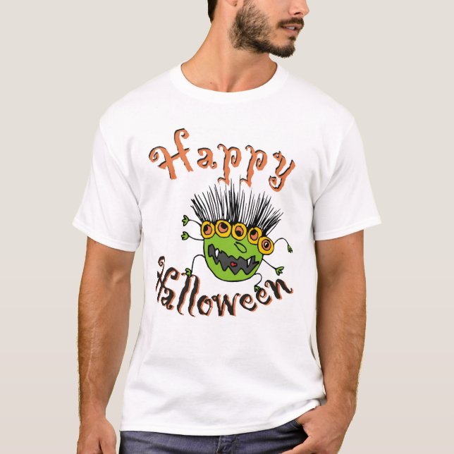 glückliches Halloween! T-Shirt (Vorderseite)