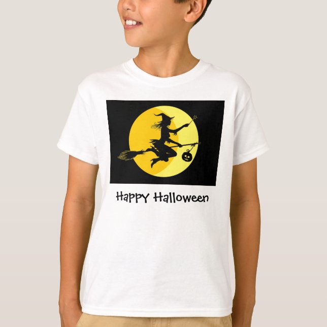Glückliches Halloween T-Shirt (Vorderseite)