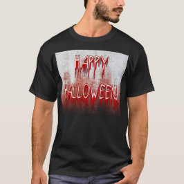 Glückliches Halloween-T-Shirt gestresste Männer T-Shirt