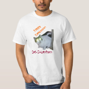 Glückliches Halloween von der Katze-O-Laterne T-Shirt