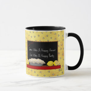 Glückliches Herz Glücklicher Bauch Becher Tasse