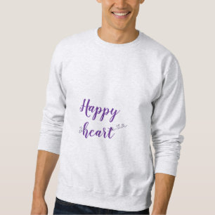 Glückliches Herz Sweatshirt