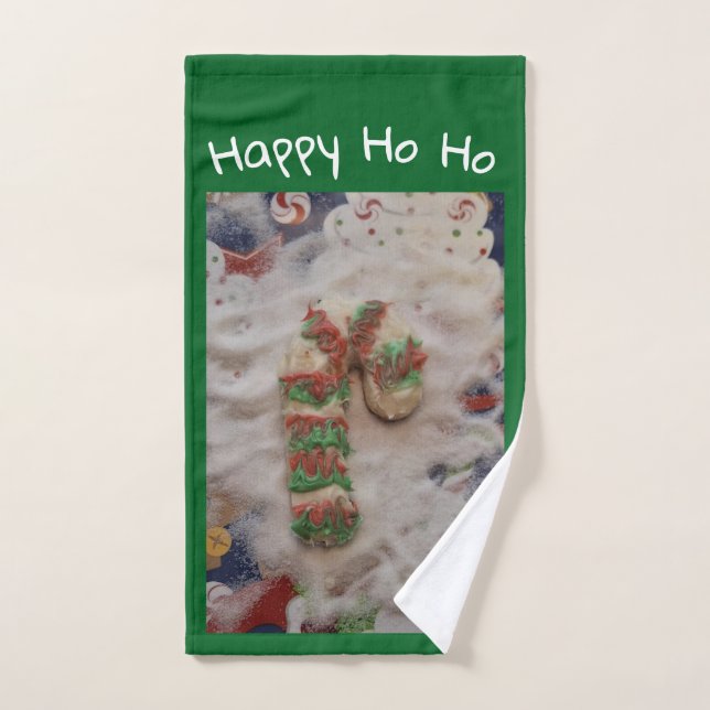 Glückliches HO HO Cookie Handtuch (Handtuch)