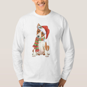 Glückliches Howliday Basenji T-Shirt