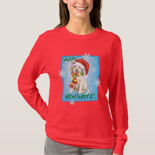 Glückliches Howlidays große Pyrenäen T-Shirt