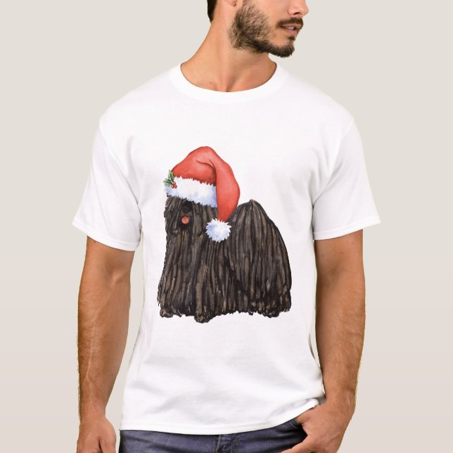 Glückliches Howlidays Puli T-Shirt (Vorderseite)