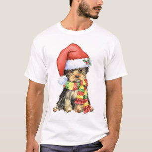 Glückliches Howlidays Yorkie T-Shirt