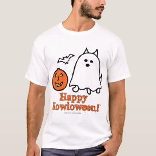 Glückliches Howloween (Geist) T-Shirt