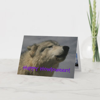Glückliches Howloween! Karte