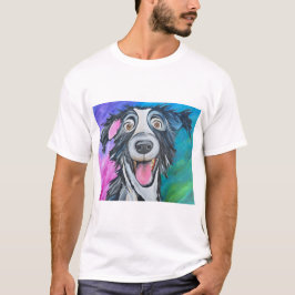 GLÜCKLICHES HUND-T-SHIRT T-Shirt