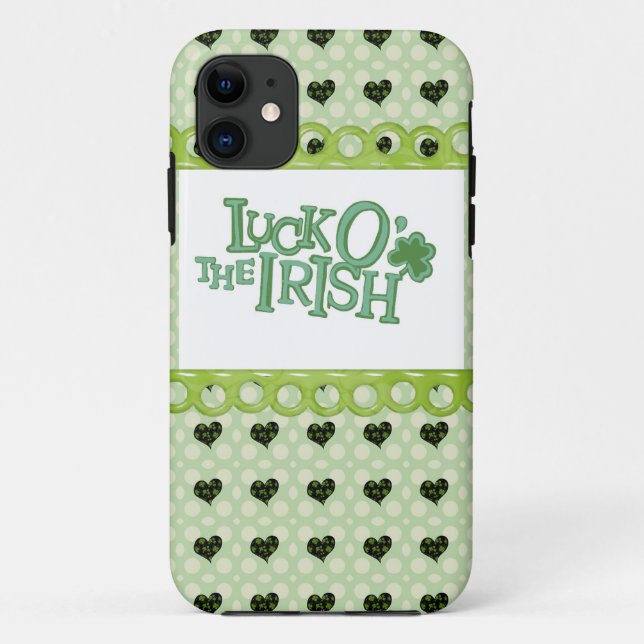 Glückliches Irisches iPhone-Case Case-Mate iPhone Hülle (Rückseite)