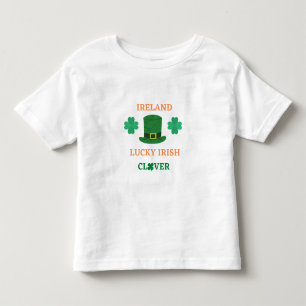 Glückliches Irisches Kleeblatt Irland T-Shirt