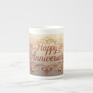 Glückliches-Jubiläums-Spezialitäten-Tasse Prozellantasse