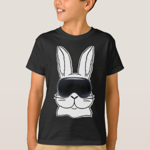 Glückliches Kaninchen Mit Vr-Brille Metaver Ostert T-Shirt