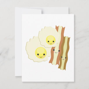 glückliches kawaii Frühstück