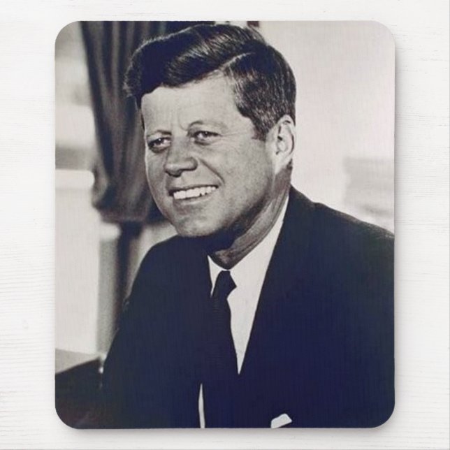 Glückliches Kennedy Mousepad (Vorne)