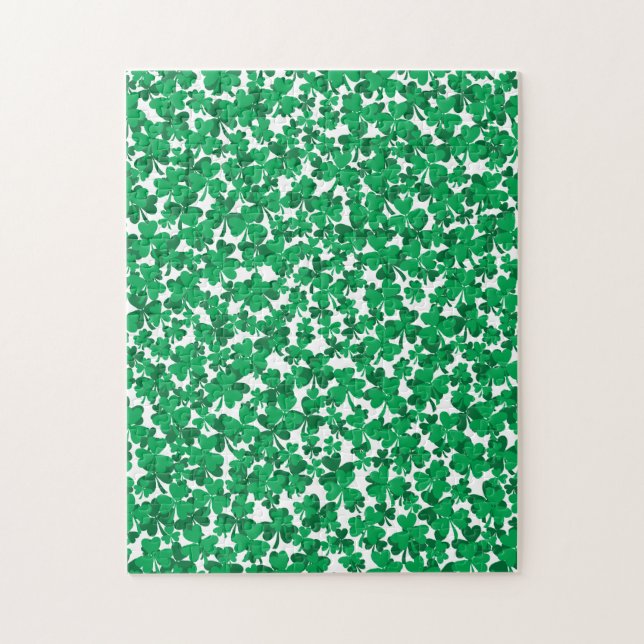 Glückliches Kleeblatt - St. Patrick's Day Puzzle (Vertikal)