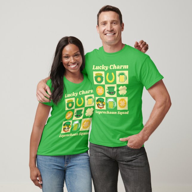 Glückliches Kobold-Team T-Shirt (Unisex)