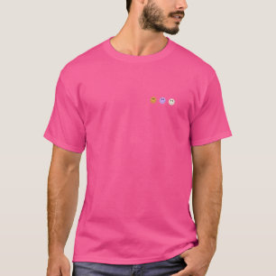 Glückliches lächelndes Gesicht für Kinder, Frauen, T-Shirt
