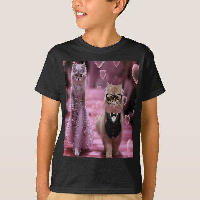 glückliches Leben T-Shirt (Vorderseite)