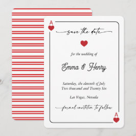 Glückliches Liebespaar Save-the-Date-Einladung Save The Date