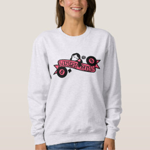 Glückliches Mädchen 8 Ball Fortune Sweatshirt