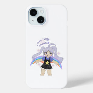 Glückliches Mädchen Handgezeichnete Illustration – Case-Mate iPhone Hülle
