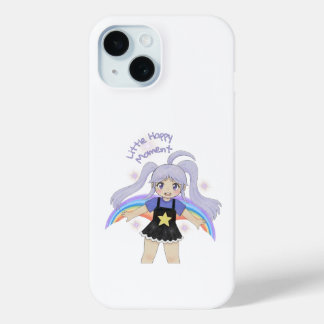 Glückliches Mädchen Handgezeichnete Illustration – Case-Mate iPhone Hülle
