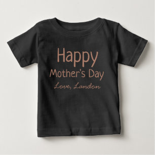 Glückliches Mutter-TagesShirt Baby T-shirt