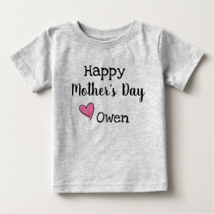 Glückliches Mutter-TagesShirt Baby T-shirt