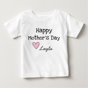 Glückliches Mutter-TagesShirt Baby T-shirt