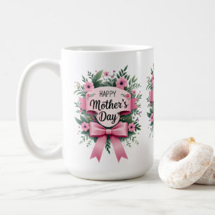 Glückliches Muttertagsgeschenk Kaffeetasse