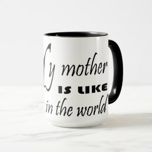 Glückliches Muttertagsgeschenk Tasse
