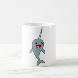 Glückliches Narwhal Tasse