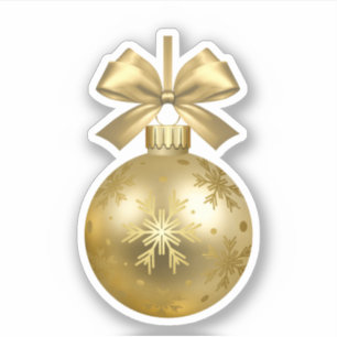 glückliches neues Jahr 2022 Ornament-Aufkleber Aufkleber