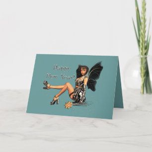 glückliches neues Jahr Feiertagskarte