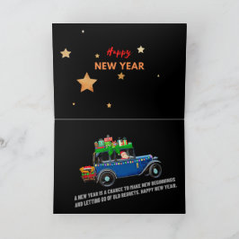 glückliches neues Jahr Karte