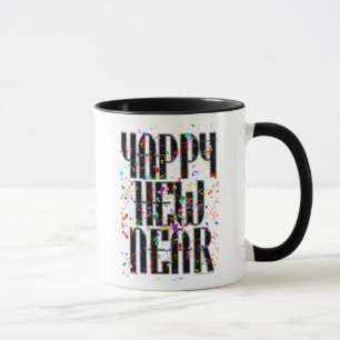Glückliches neues Jahr-Tasse Tasse