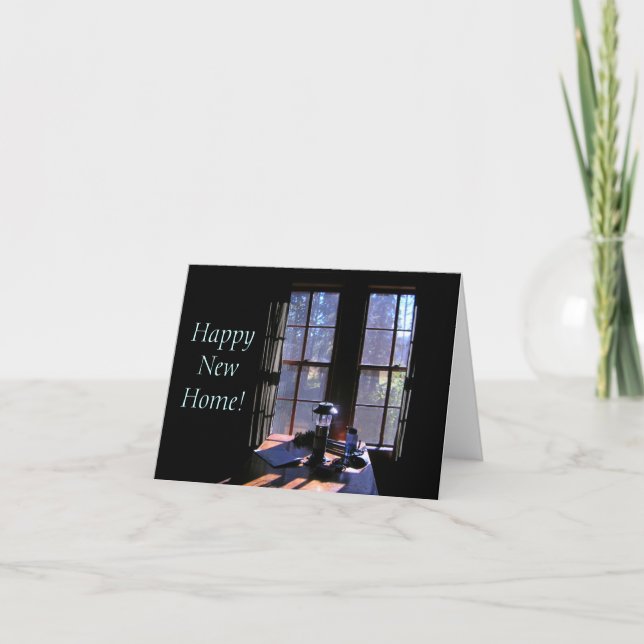 Glückliches neues Zuhause Ankündigung (Vorderseite)