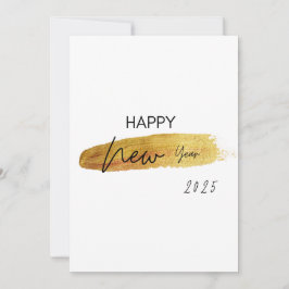 GLÜCKLICHES NEUJAHR 2025 GREETINGS Card Feiertagskarte