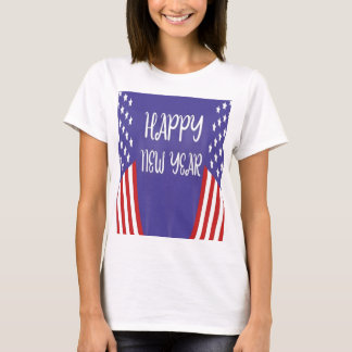 GLÜCKLICHES NEUJAHR SHIRT DER FRAU USA